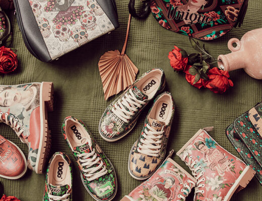 Frida Kahlo Schuhe und Taschen der Marke DOGO
