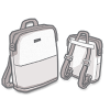 Praktischer und großer Notebook-Rucksack...