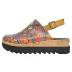 Bunte Sandalen mit schönen Motiven und kreativen Designs - DOGO Akita - India 37 im DOGO Onlineshop bestellen!