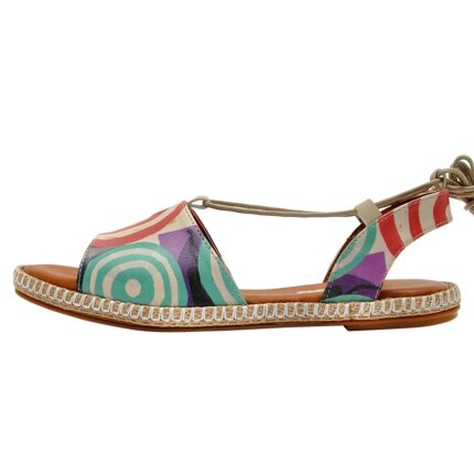 Bunte Sandalen mit schönen Motiven und kreativen Designs - DOGO Hazel - Sun Days im DOGO Onlineshop bestellen!