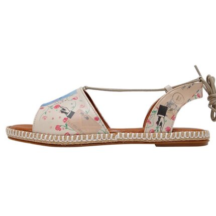 Bunte Sandalen mit schönen Motiven und kreativen Designs - DOGO Hazel - Love Letter im DOGO Onlineshop bestellen!