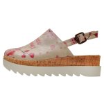 Bunte Sandalen mit schönen Motiven und kreativen...