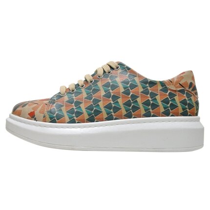 Bunte Sneaker mit schönen Motiven und kreativen Designs - Dogo Myra - Texture im DOGO Onlineshop bestellen!