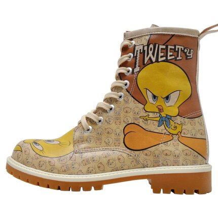 Bunte Boots mit schönen Motiven und kreativen Designs - Dogo Boots - Tweety Moods im DOGO Onlineshop bestellen!