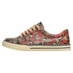Bunte Sneaker mit schönen Motiven und kreativen...