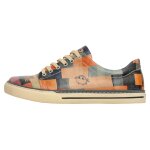 Bunte Sneaker mit schönen Motiven und kreativen...