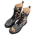 Bunte Boots mit schönen Motiven und kreativen Designs - DOGO Zipsy - Let The Rain Kiss You 36 im DOGO Onlineshop bestellen!
