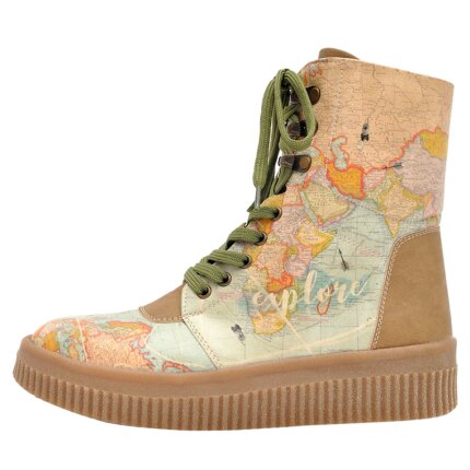 Bunte Sneaker Boots mit schönen Motiven und kreativen Designs - Dogo Future Boots - Explore im DOGO Onlineshop bestellen!