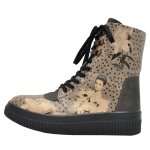Bunte Sneaker Boots mit schönen Motiven und kreativen Designs - Dogo Future Boots - Black Dress 36 im DOGO Onlineshop bestellen!