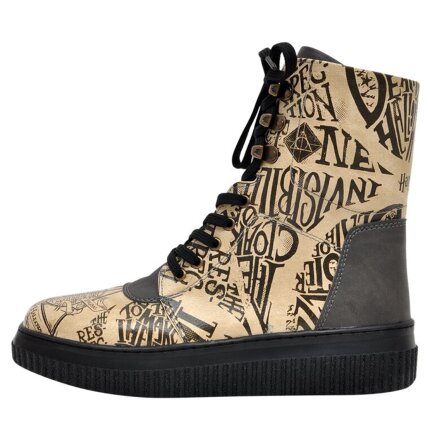 Bunte Sneaker Boots mit schönen Motiven und kreativen Designs - Dogo Future Boots - Deathly Hallows Harry Potter im DOGO Onlineshop bestellen!