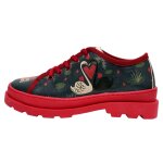 Bunte Sneaker mit schönen Motiven und kreativen...
