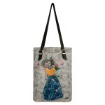 Bunte Taschen mit schönen Motiven und kreativen Designs - Dogo Tall Bag - A Flower From The Past im DOGO Onlineshop bestellen!