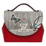 Bunte Taschen mit schönen Motiven und kreativen...