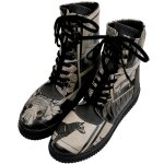 Bunte Sneaker Boots mit schönen Motiven und kreativen...