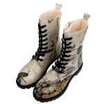 Bunte Boots mit schönen Motiven und kreativen Designs -...