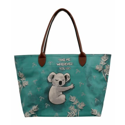 Bunte Taschen mit schönen Motiven und kreativen Designs - DOGO Weekender - Koala Hug im DOGO Onlineshop bestellen!