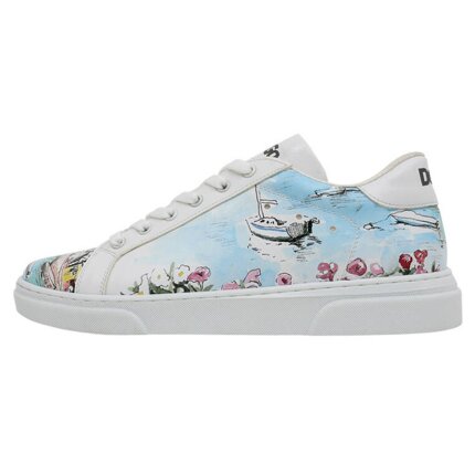 Bunte Sneaker mit schönen Motiven und kreativen Designs - Dogo Ace Sneaker - Lago di Como im DOGO Onlineshop