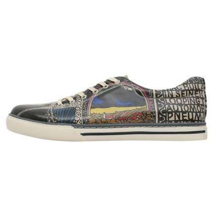 Bunte Sneaker mit schönen Motiven und kreativen Designs - Dogo Sneaker - Variete Nummer 11 im DOGO Onlineshop bestellen!