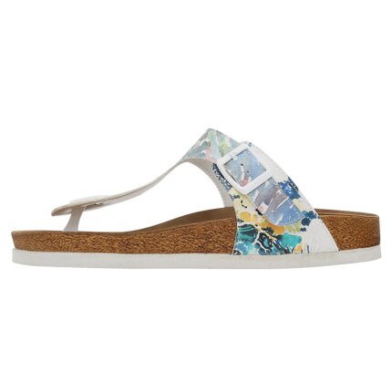 Bunte Sandalen mit schönen Motiven und kreativen Designs - DOGO Lila - Somewhere in Time im DOGO Onlineshop bestellen!