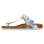 Bunte Sandalen mit schönen Motiven und kreativen Designs - DOGO Lila - Somewhere in Time im DOGO Onlineshop bestellen!