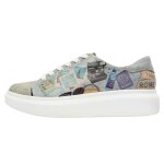 Bunte Sneaker mit schönen Motiven und kreativen Designs - Dogo Myra - Ready to Travel im DOGO Onlineshop bestellen!