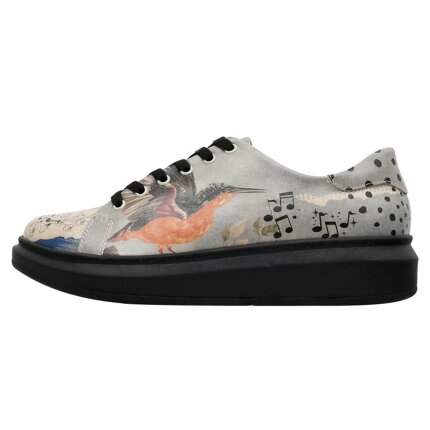 Bunte Sneaker mit schönen Motiven und kreativen Designs - Dogo Myra - Birds Chirping im DOGO Onlineshop bestellen!