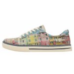 Bunte Sneaker mit schönen Motiven und kreativen Designs - Dogo Sneaker - Burano Island im DOGO Onlineshop