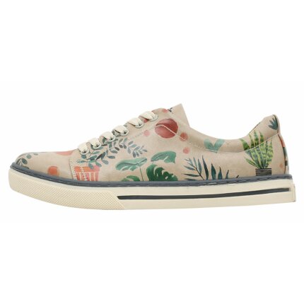 Bunte Sneaker mit schönen Motiven und kreativen Designs - Dogo Sneaker - Plant Lady im DOGO Onlineshop