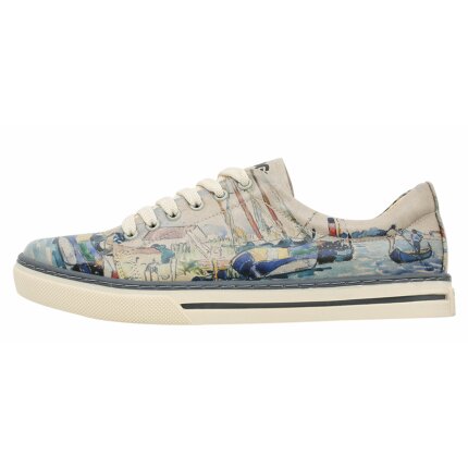 Bunte Sneaker mit schönen Motiven und kreativen Designs - Dogo Sneaker - Watercolor and Sailors im DOGO Onlineshop