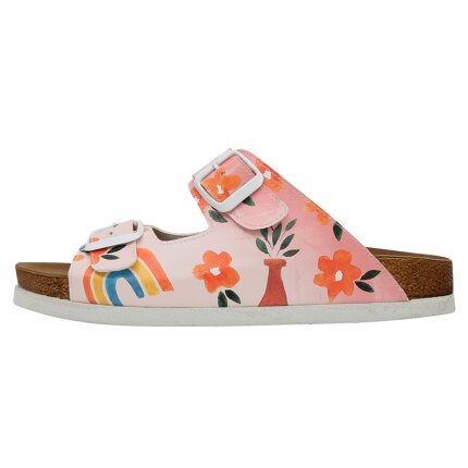 Bunte Sandalen mit schönen Motiven und kreativen Designs - DOGO Stella - Flowers and Fruits im DOGO Onlineshop bestellen!