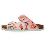 Bunte Sandalen mit schönen Motiven und kreativen Designs - DOGO Stella - Flowers and Fruits im DOGO Onlineshop bestellen!