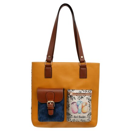 Bunte Taschen mit schönen Motiven und kreativen Designs - DOGO Multi Pocket Bag - Best Buddies im DOGO Onlineshop bestellen!
