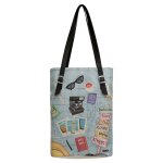 Bunte Taschen mit schönen Motiven und kreativen Designs - Dogo Tall Bag - Ready to Travel im DOGO Onlineshop bestellen!
