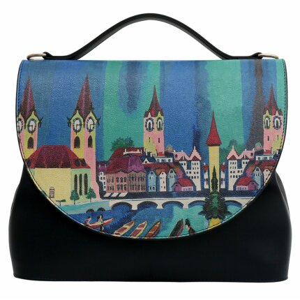 Bunte Taschen mit schönen Motiven und kreativen Designs