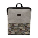 Bunte Taschen mit schönen Motiven und kreativen...