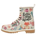 Bunte Boots mit schönen Motiven und kreativen...