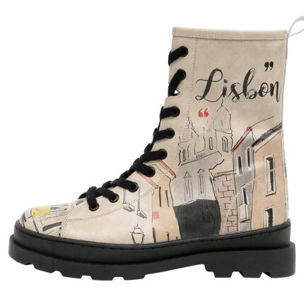 Bunte Boots mit schönen Motiven und kreativen Designs - Dogo Gisele - Lisbon im DOGO Onlineshop bestellen!