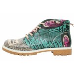 Bunte Boots mit schönen Motiven und kreativen...