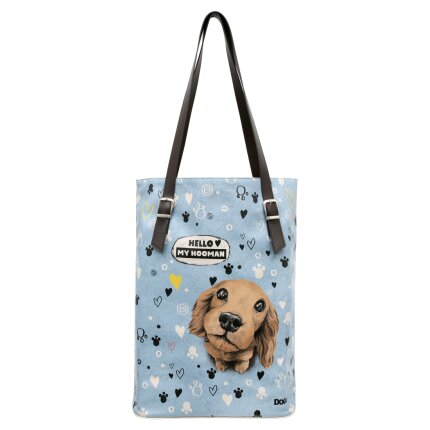 Bunte Taschen mit schönen Motiven und kreativen Designs - Dogo Tall Bag - Hello My Hooman im DOGO Onlineshop bestellen!