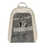 Bunte Taschen mit schönen Motiven und kreativen...