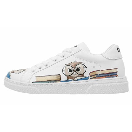 Bunte Sneaker mit schönen Motiven und kreativen Designs - Dogo Ace Sneaker - The Wise Owl im DOGO Onlineshop