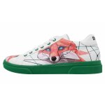 Bunte Sneaker mit schönen Motiven und kreativen Designs - Dogo Ace Sneaker - Red Fox im DOGO Onlineshop