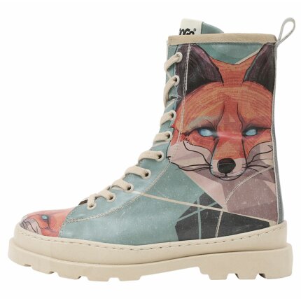 Bunte Boots mit schönen Motiven und kreativen Designs - Dogo Gisele - Red Fox im DOGO Onlineshop bestellen!