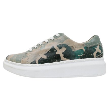 Bunte Sneaker mit schönen Motiven und kreativen Designs - Dogo Myra - Sound of the Sea im DOGO Onlineshop bestellen!