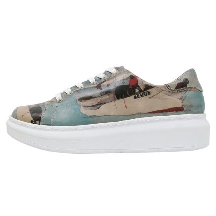 Bunte Sneaker mit schönen Motiven und kreativen Designs - Dogo Myra - Hey Sailor im DOGO Onlineshop bestellen!