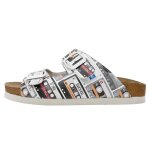 Bunte Sandalen mit schönen Motiven und kreativen Designs - DOGO Stella - Take me Back im DOGO Onlineshop bestellen!