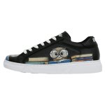 Bunte Sneaker mit schönen Motiven und kreativen Designs - Dogo Ace Sneaker - The Wise Owl BLACK im DOGO Onlineshop