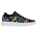 Ace Sneakers - Flowers & Birds BLACK