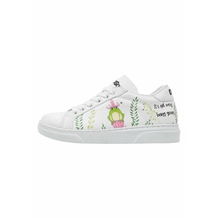 Bunte Sneaker mit schönen Motiven und kreativen Designs - Ace Sneakers Kids - Its Not Easy Being Green im DOGO Onlineshop