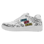 Bunte Sneaker mit schönen Motiven und kreativen Designs - Dice Sneakers - Never Say Never im DOGO Onlineshop